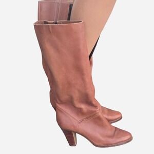 Vintage leather super soft boots